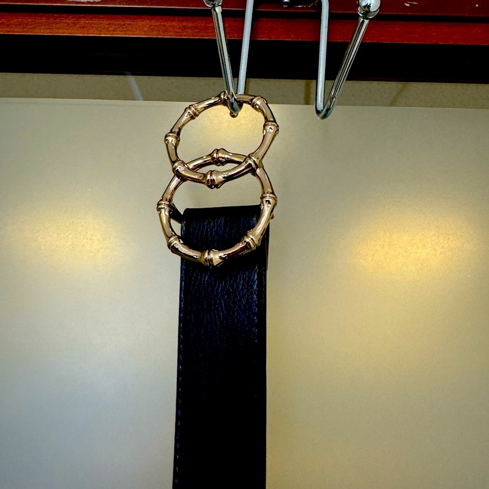 Black belt XL imitation leather